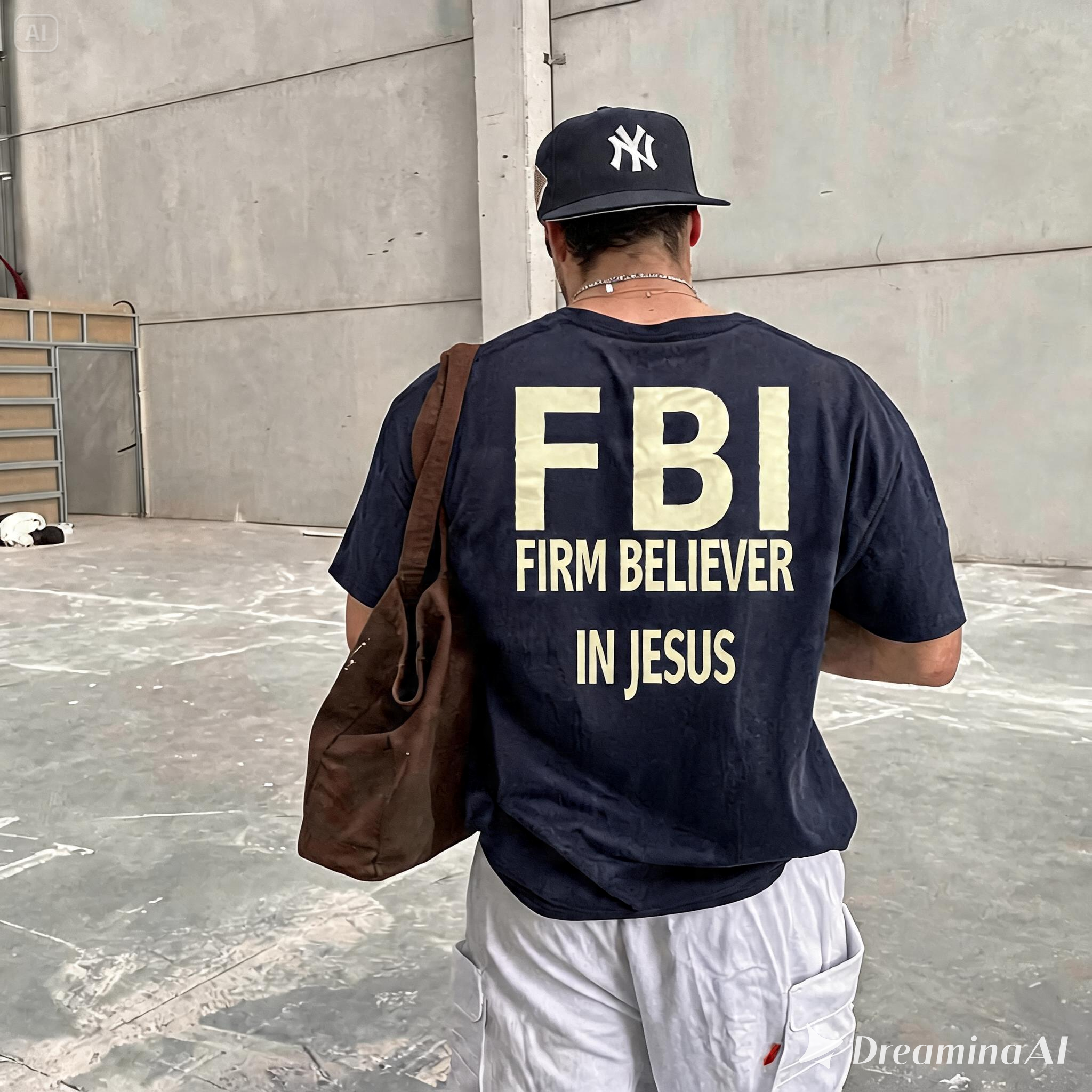 FBI "Firm Believer in Jesus" Tee